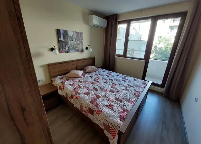 за гости делукс Appartement Burgas